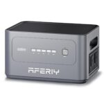 AFERIY AF-P280-B 2048Wh LiFePO4 Erweiterungsakku – 4× Parallel bis 10240Wh, 4000+ Zyklen, LED-Anzeige, -10°C bis 40°C, Kompatibel mit 2800W Powerstation