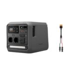 DJI Power 1000 Mini tragbare Powerstation, 1008-Wh-LFP-Akku, kompakte Größe, maximale Ausgangsleistung 1000 W, MC4 Solarladekabel, integriertes MPPT-Modul, Outdoor-Generator für Camping, Wohnmobile