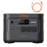 Jackery E3000 V2 3072Wh Powerstation mit DC8020 Kfz-Ladekabel, 3600W Dauerleistung, 2x USB-C PD100W, Kompakte Powerstation für Notstrom, Camping, Wohnmobil & Haushalt