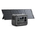BLUETTI Tragbare Power Station Elite 100 V2 mit 350W Solarpanel, 1024Wh LiFePO4 Solar Generator mit 2 1800W AC Ausgängen, 35% kleiner, Ideal für Notfälle, Wohnmobil,Camping