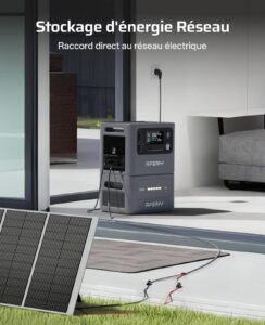 AFERIY AF-P280-B 2048Wh LiFePO4 Erweiterungsakku – 4× Parallel bis 10240Wh, 4000+ Zyklen, LED-Anzeige, -10°C bis 40°C, Kompatibel mit 2800W Powerstation – Bild 7
