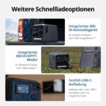 DJI Power 1000 Mini tragbare Powerstation, 1008-Wh-LFP-Akku, kompakte Größe, maximale Ausgangsleistung 1000 W, in 58 min von 0% auf 80% geladen, Stromgenerator für Zuhause, Camping – Bild 6