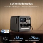 DJI Power 1000 Mini tragbare Powerstation, 1008-Wh-LFP-Akku, kompakte Größe, maximale Ausgangsleistung 1000 W, in 58 min von 0% auf 80% geladen, Stromgenerator für Zuhause, Camping – Bild 5