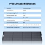 OUPES Exodus 1500 Tragbare Powerstation mit 240W Solarpanel, 1488Wh Solargenerator, 2 Steckdosen à 1700W(3600W Spitze), Schnellladung, USV-Funktion Mobiler Stromspeicher für Camping, Wohnmobil & Reise – Bild 9