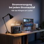 BLUETTI Elite 100 V2 (2025 Neu) Tragbare Power Station, 1024Wh LFP Batterie Backup mit 2 1800W AC Ausgängen (3600W Surge), 35% Kompakter, Solar Generator für Camping, Stromausfälle und Off-grid – Bild 7
