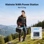 BLUETTI Elite 100 V2 (2025 Neu) Tragbare Power Station, 1024Wh LFP Batterie Backup mit 2 1800W AC Ausgängen (3600W Surge), 35% Kompakter, Solar Generator für Camping, Stromausfälle und Off-grid – Bild 3