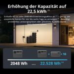 DJI Power 2000 tragbare Powerstation, 2048 Wh LFP-Akku, kompakte Größe, 3000 W stabile Ausgangsleistung, in 45 Min. von 0% auf 80% geladen, Autoladung, Camping & Wohnmobile, Roadtrip, Off-Grid – Bild 9