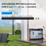 OUKITEL P5000 Pro 5120Wh Große Kapazität Tragbare Powerstation, 5×4000W AC-Steckdosen (8000W Spitzenleistung) Solargenerator, LiFePO₄-Akku, Für Camping und Stromausfälle – Bild 5