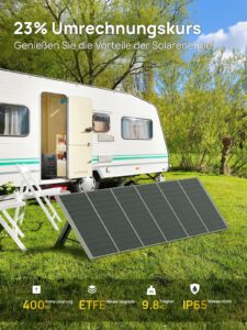 AFERIY 1800W Powerstation mit 400W Solarpanel, Solargenerator 1024Wh LiFePO4 & 1Std Schnellladung Solar Powerstation, <10ms USV, 9 Ausgänge, mit APP, BMS, Reine SW 230V, für Camping/RV/Garten/Notfall – Bild 9